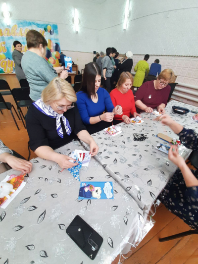 В Коркинском СДК прошла социальная гостиная для семей участников СВО