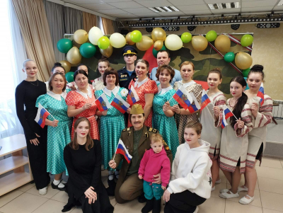 В Масальском СДК прошла концертная программа, посвящённая Дню защитника Отечества