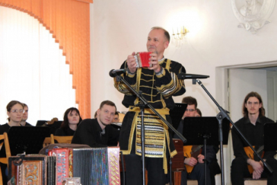 В рамках конкурса «ГАРМОНиЯ» в Тобольске выступят три известных российских гармониста