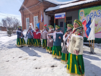 Артисты Суерского СДК посетили с концертной программой избирательные участки в малых деревнях