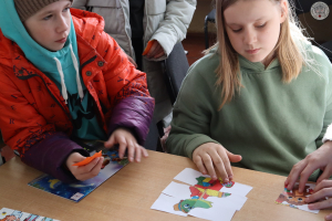 Игра «Мульт-караоке» в Черноковской сельской библиотеке