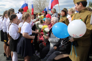 9 Мая в с. Исетское прошли мероприятия, посвященные празднованию 79-ой годовщины празднования Дня Победы