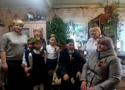 Праздник в дом к ветерану в Шатаново