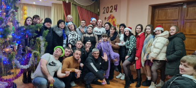 Новогодние мероприятия в Карагужевском СК