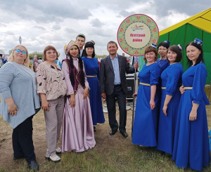 Участие делегации Исетского района в областном национальном празднике «Сабантуй-2023».