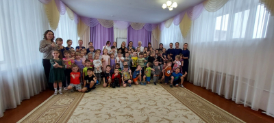 Концерт для учащихся детского сада п. Московский