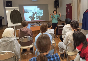 Школьники района знакомятся с темой Великой Отечественной войны в музее