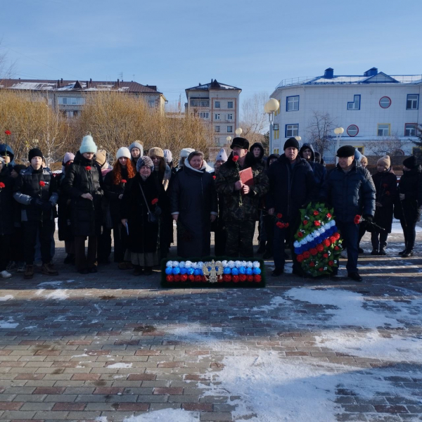 Митинг, посвященный 36 годовщине со дня вывода советских войск из Афганистана.