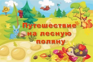Игра путешествие «Прогулка по лесным дорожкам»
