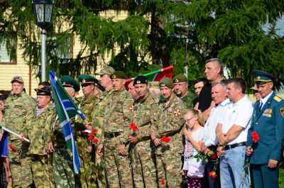 Митинг, посвящённый Дню ветеранов боевых действий