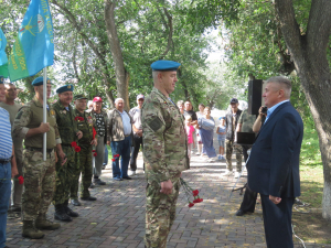 Митинг, посвященный Дню Воздушно-десантных войск "Крылатая гвардия России"