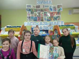 "Зима рассказыват сказки"