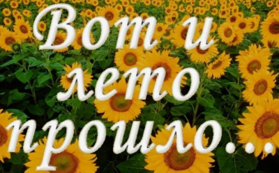 Игровая программа «Вот и лето прошло»