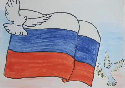 Конкурс рисунков "Триколор"
