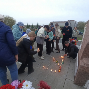 Акция «Свеча Памяти» прошла в Пятковском поселении