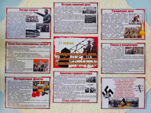 Выставка-информация «11 апреля — Международный день освобождения узников фашистских концлагерей»