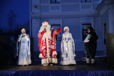 Праздничное открытие ёлки в Александровском саду!