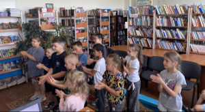 Литературно-игровое занятие "Кто живет на дне морском?"