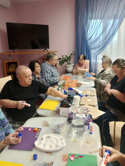 Едем в гости.