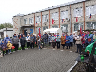 Праздничные мероприятия посвященные дню Победы в Красноорлово