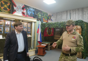 В Ялуторовском музейном комплексе прошел Урок мужества &quot;Герои рядом с нами&quot;