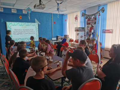 Мастер-класс по Тюменской (Кармацкой) росписи по дереву