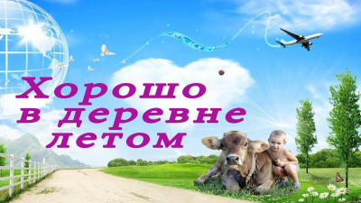 Развлекательная программа &quot;Хорошо в деревне летом&quot;