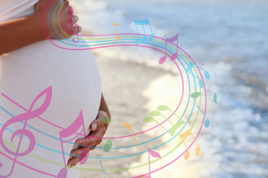 Музыка в утробе матери. Беременные поют. Вокал для беременных.