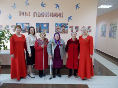 Встреча с детьми войны «Там, где память, там слеза»