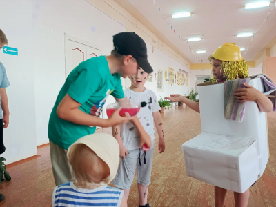 Игровая программа «Грязнуля в гостях у ребят»