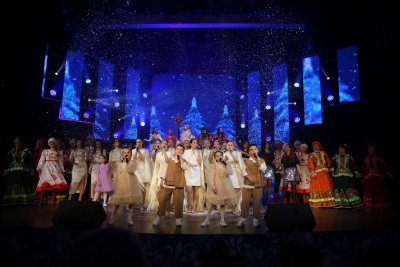 Новогодний концерт «Время быть вместе» состоялся в Доме культуры «Синтез»!