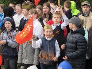 Митинг, посвященный 79-ой годовщине Победы над фашистской Германией, прошел в селе Буньково