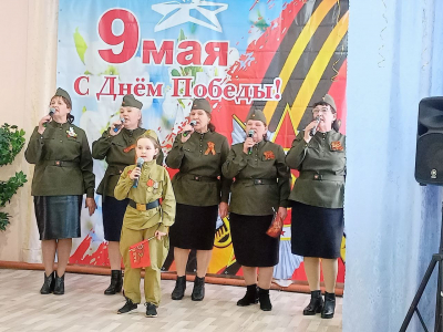 Праздничные мероприятия посвященные дню Победы в Жирякова