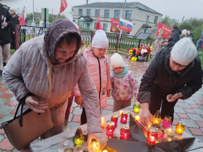 Всероссийская акция «Свеча памяти» в Калмакском