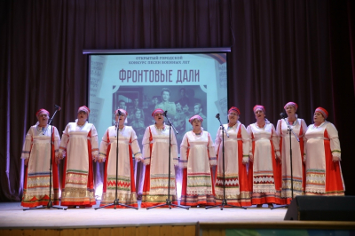 Наши артисты достойно представили округ на конкурсе «Фронтовые дали»!