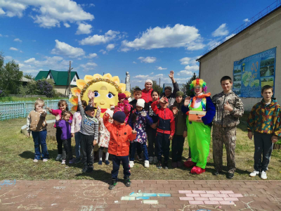 День защиты детей в селе Коркино