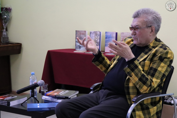 Творческая встреча с тюменским писателем, публицистом Анатолием Константиновичем Омельчуком