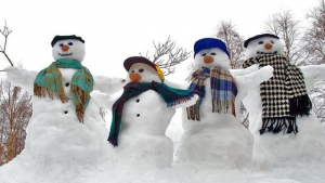 Семейный конкурс «День снеговика»