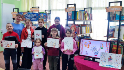 Творческий час «Народные промыслы» прошел в Детской библиотеке