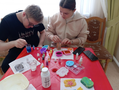 «Мыло своими руками В подарок папе»