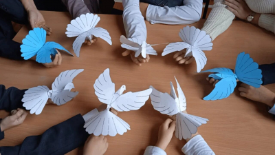 Мастер – класс «Голубь мира, голубь Победы!»