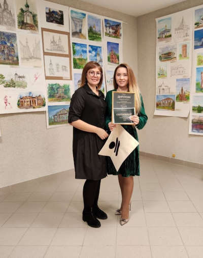 В выставочном зале МАУ ДО «ДШИ имени А.А. Алябьева» наградили победителей и участников конкурса «Тобольский сувенир»
