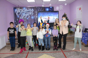 Игровая развлекательная программа для детей «Чудеса в Старый Новый год» в Луговском СК