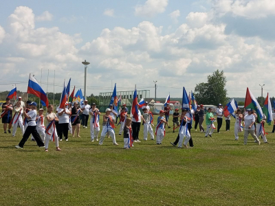 Подготовка к открытию 32-х летних сельских спортивных игр