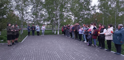 Всероссийская акция &quot;Свеча памяти&quot; в Красноорловском