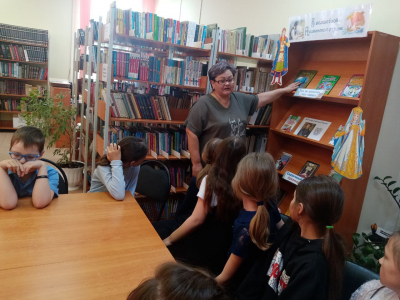 Книжная выставка-мозаика «В волшебной пушкинской стране»