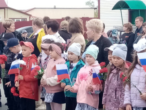 9 мая в селе Бызово прошли мероприятия, посвящённые празднованию Дня Победы