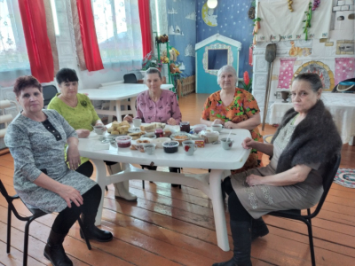«Душевное чаепитие» под таким названием прошли посиделки в Коркинском СДК